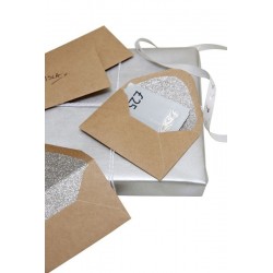 Envelope Oferta Christmas Metallics