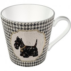 Caneca Porcelana Fina Dogs