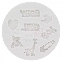 Molde Silicone Baby