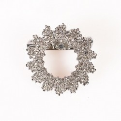 Alfinete Decorativo para Fita Rhinestone