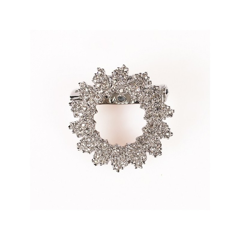 Alfinete Decorativo para Fita Rhinestone