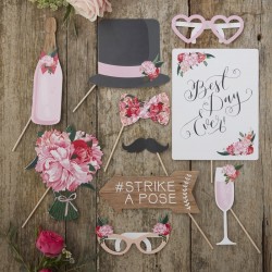 Wedding Photo Booth Props - Boho