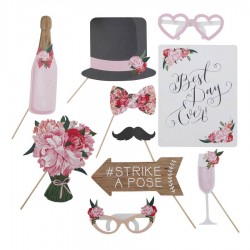 Wedding Photo Booth Props - Boho