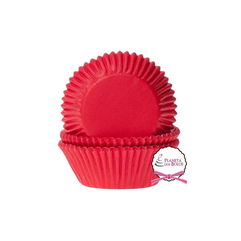 Pack 50 Tacinhas / Invólcros Red Velvet HoM