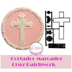 Cortador Marcador Cruz Patchwork