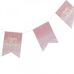 Bunting Happy Birthday Rosa