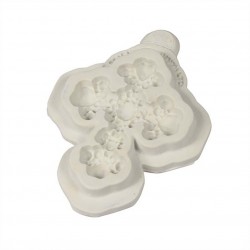 Molde Silicone Cruz Ornamentada