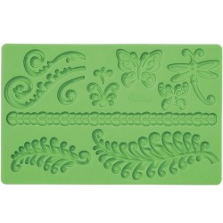 Molde Silicone Wilton Fetos e Borboletas Wilton