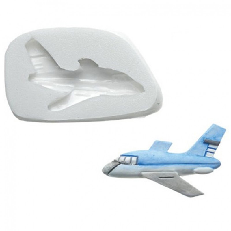 Molde Silicone Avião