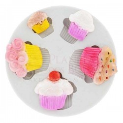 Molde Silicone Cup Cakes