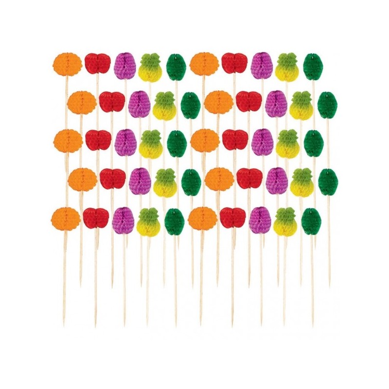 50 Honeycomb Picks Frutas