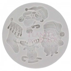 Molde Natal Alphabeth Moulds