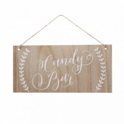 Tabuleta Madeira Candy Bar - Boho