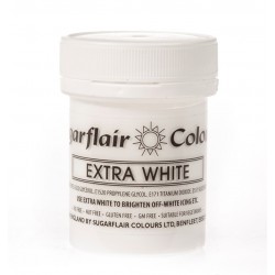 Corante em Gel Concentrado Branco Extra Sugarflair