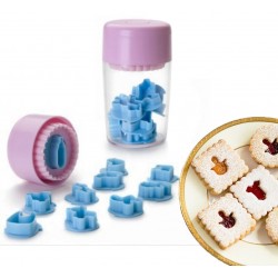 Set de Cortadores bolachinha  linzer Baby