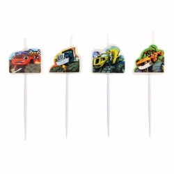 Velas 4 Mini Figuras Blaze