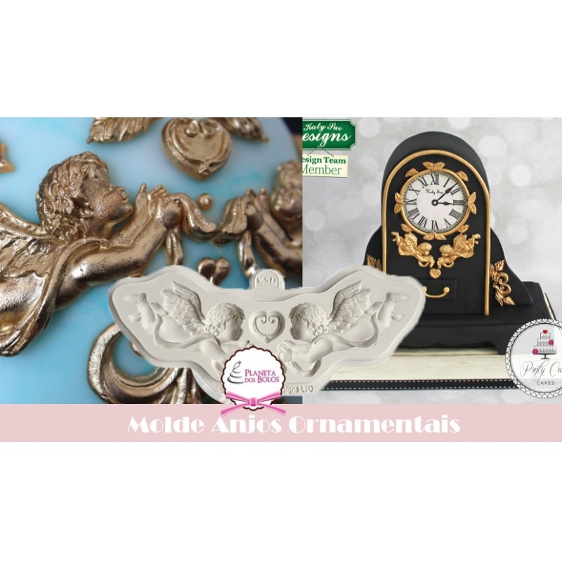 Molde Anjos Ornamentais