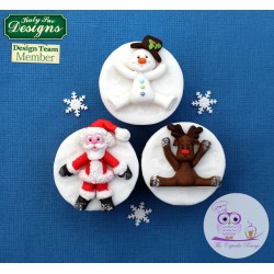 Molde Silicone Pai Natal