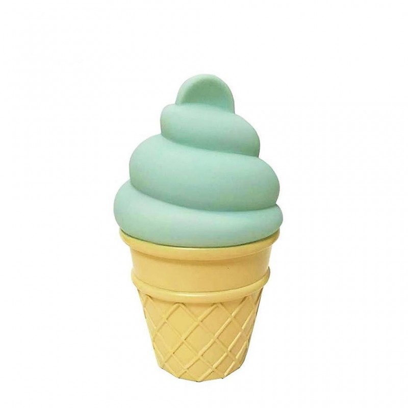 Mini Luz Gelado Cone Menta