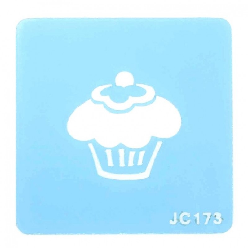 Stencil Cup Cake