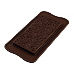 Molde Silicone Tablete LOVE CHOCO