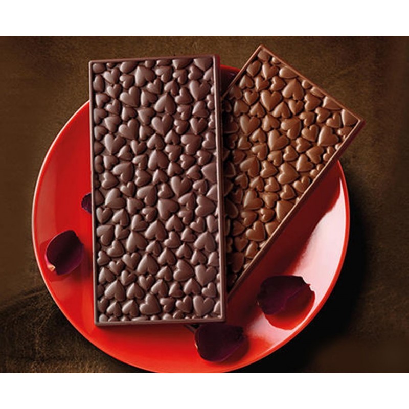 Molde Silicone Tablete LOVE CHOCO