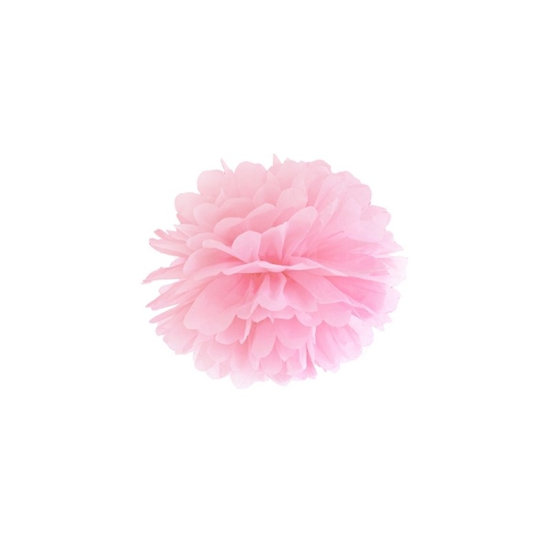 Pompom Rosa Claro 25 cms