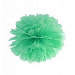 PP35-103C, Pompom Menta Escuro  35 cms