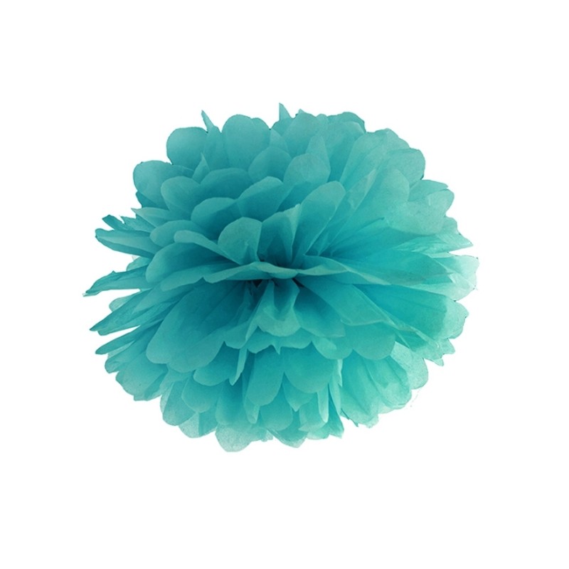 PP35-103C, Pompom Menta Escuro  35 cms