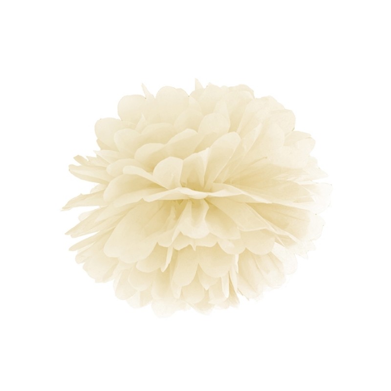 PP35-079, Pompom Creme 35 cms