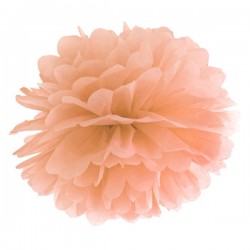 PP35-075J, Pompom Pêssego 35 cms