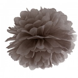 Pompom Castanho 35 cms, PP35-032