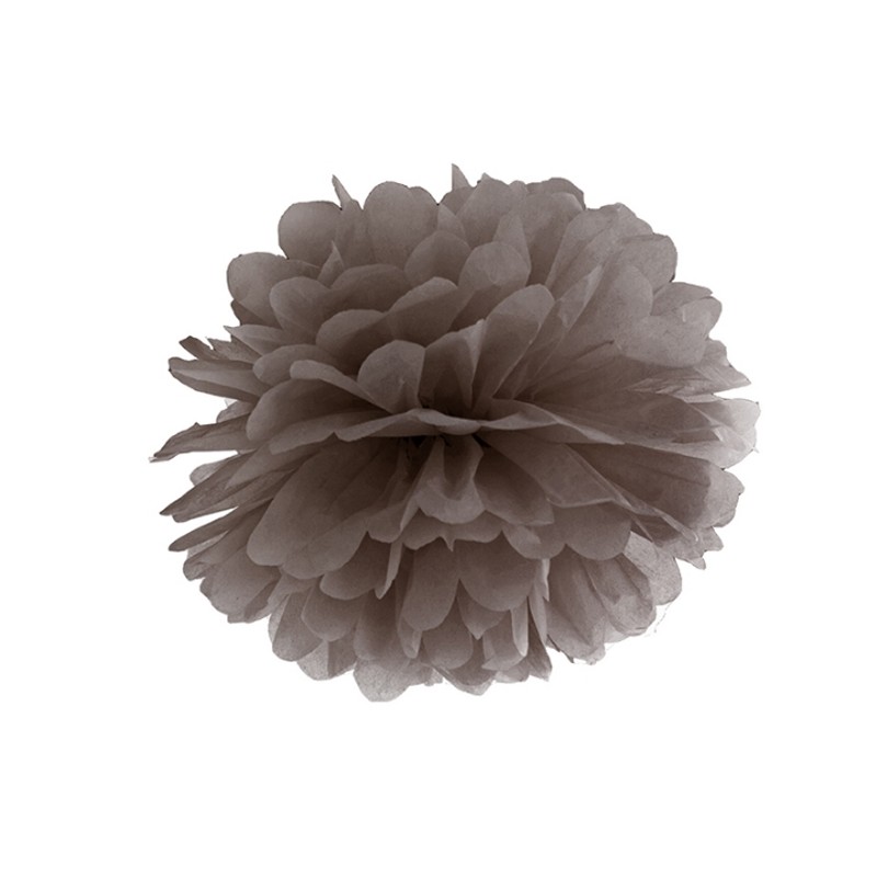 Pompom Castanho 35 cms, PP35-032