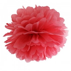 Pompom Vermelho 35 cms