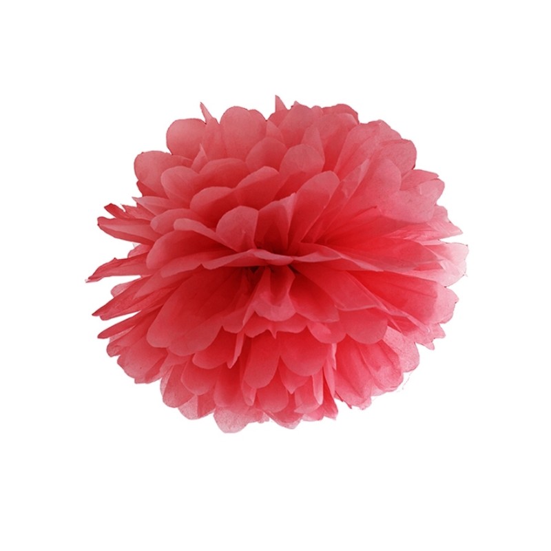 Pompom Vermelho 35 cms