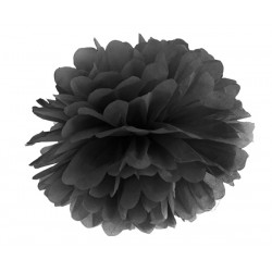 Pom Pom Preto 35 cms