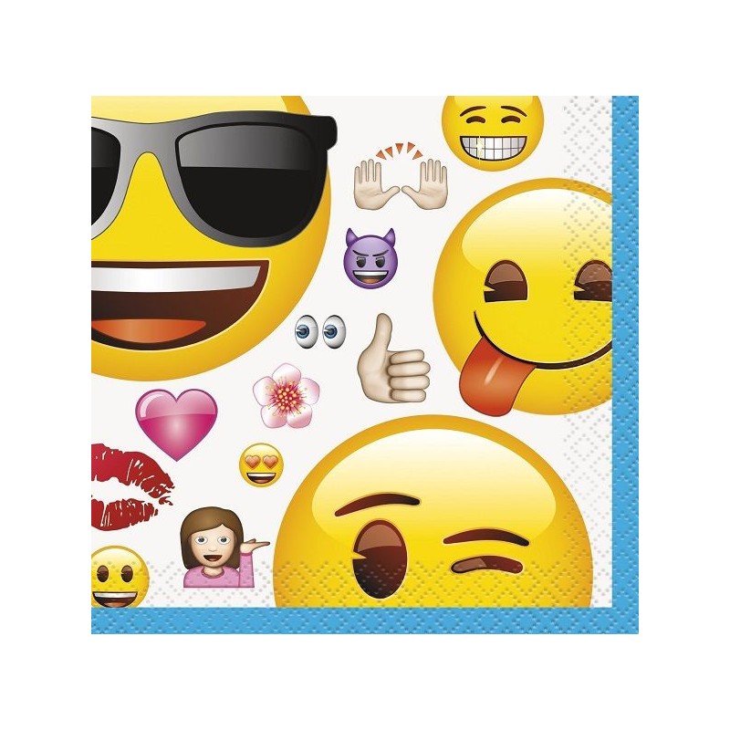 Guardanapos Emoji Pequenos