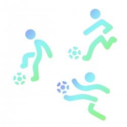 Pack 3 Stencil Futebol