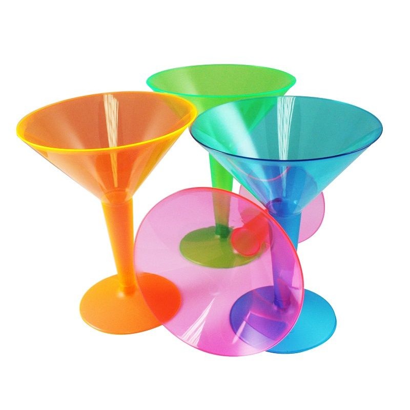 12 Copos MARTINI Neon