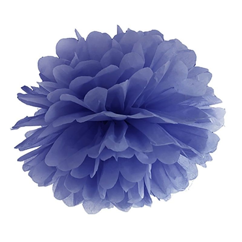 Pompom Navy Blue 25 cms