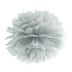 Pompom Prata 25 cms