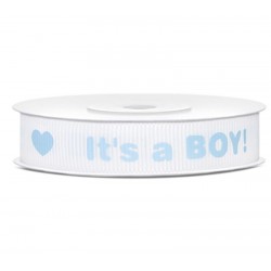 Fita It's a Boy! 1.2 cms* preço por metro