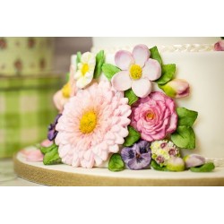 Molde Silicone Flores de Buttercream