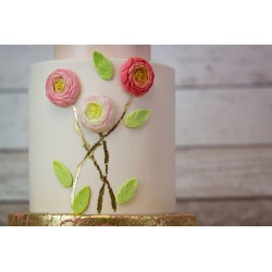 Molde Silicone Flores de Buttercream