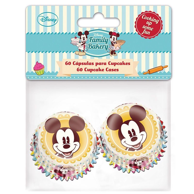 60 Mini Forminhas Mickey