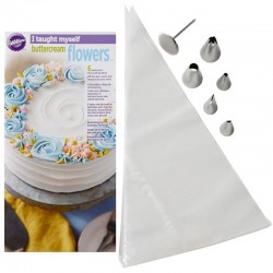 Set Ferramentas Flores Buttercream Auto-Aprendizagem