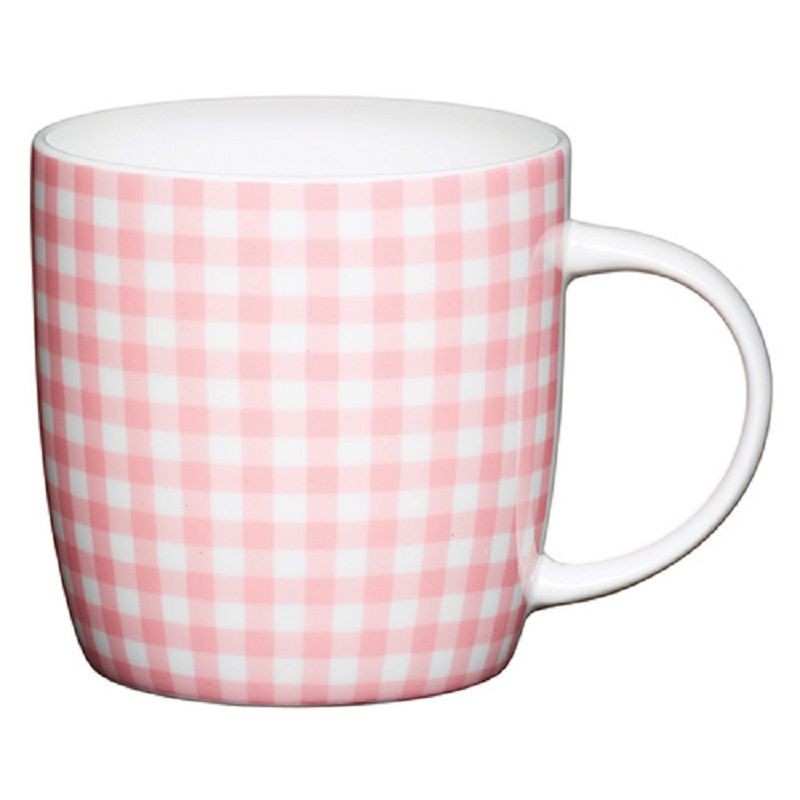 Caneca Quadrados Rosa