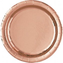 8 Pratos Pequenos  Rose Gold