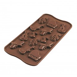 Molde Silicone CHOCO MELODY