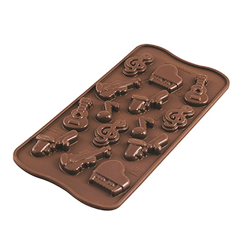 Molde Silicone CHOCO MELODY